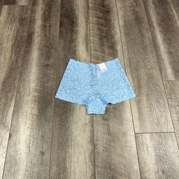 Auden Blue Lace Boy‎ Short Underwear - Picture 1 of 7
